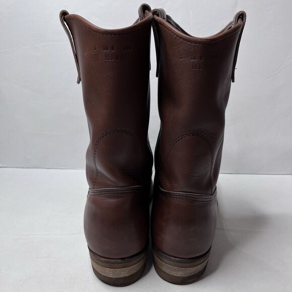 Red Wing 2265 Pecos Steel Toe Leather USA Nailseat Work Boots Men's Size 14B - Picture 13 of 16